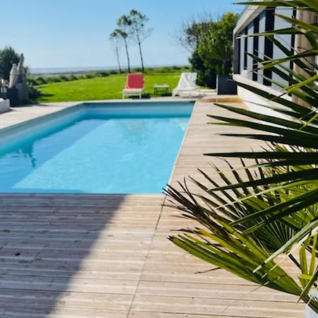 With Pool And Sea View